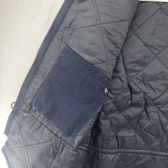 Carhartt Men's Navy Blue Zip-up Duck Arctic Coat Quilt Jacket C26-MDT Sz 2XL NWT - Picture 6 of 9